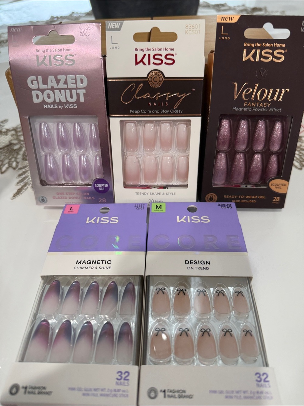 KISS Press-On Nail Sets Bundle